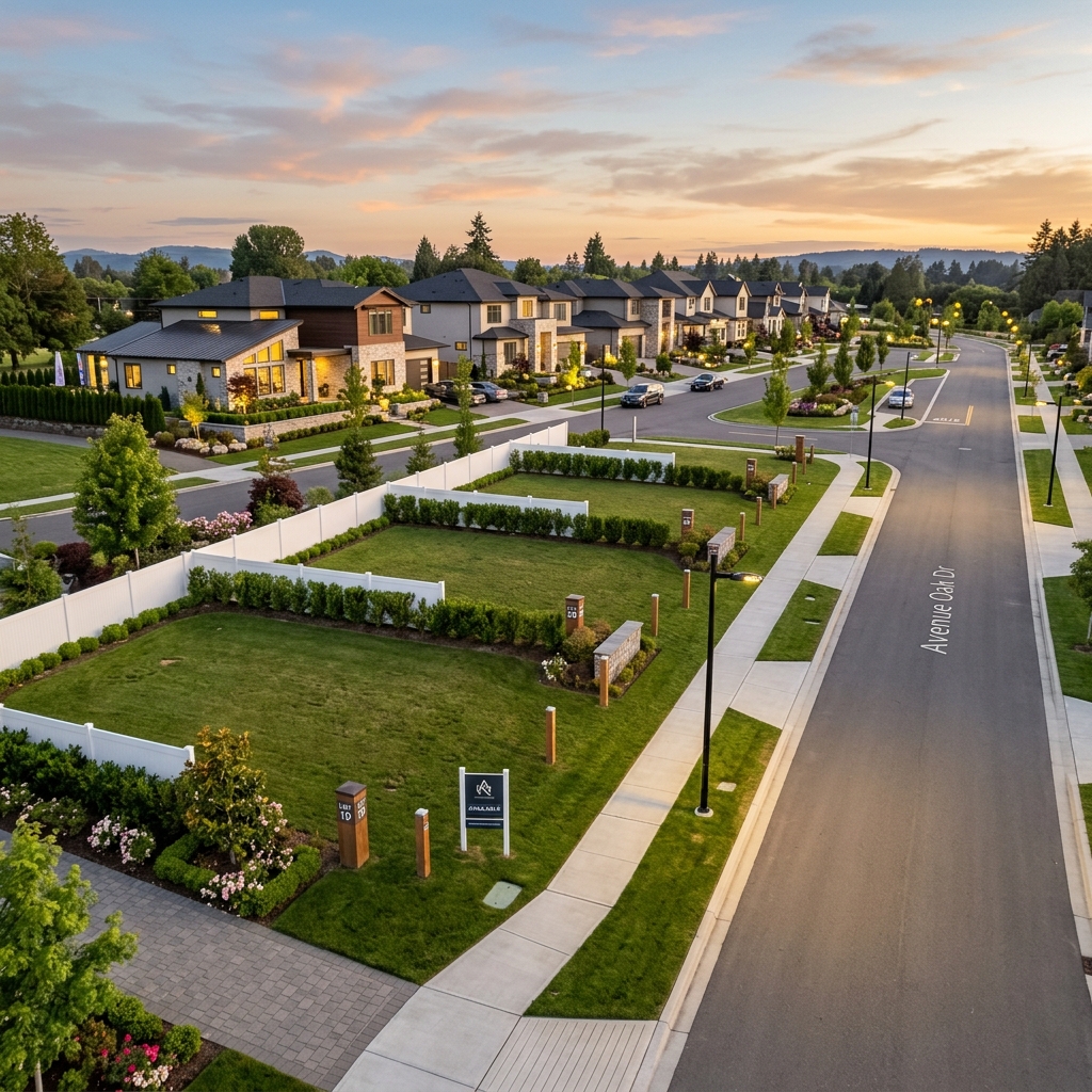 Residential plots